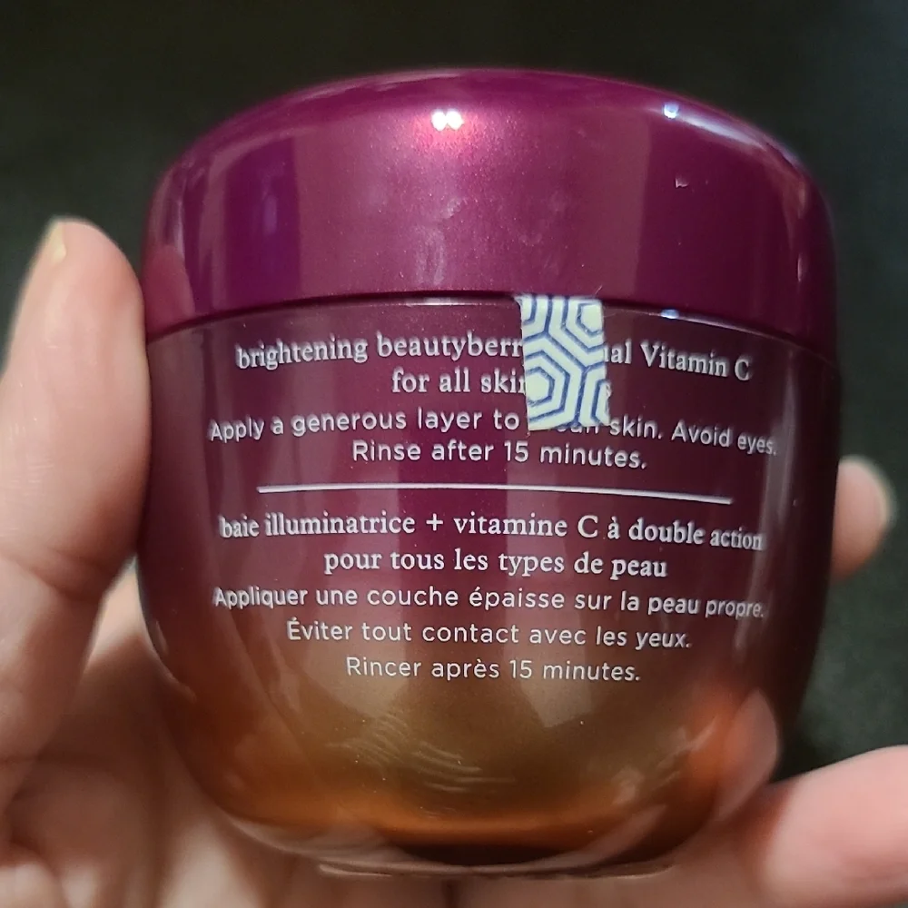 Tatcha Radiance Mask in Purple and Orange